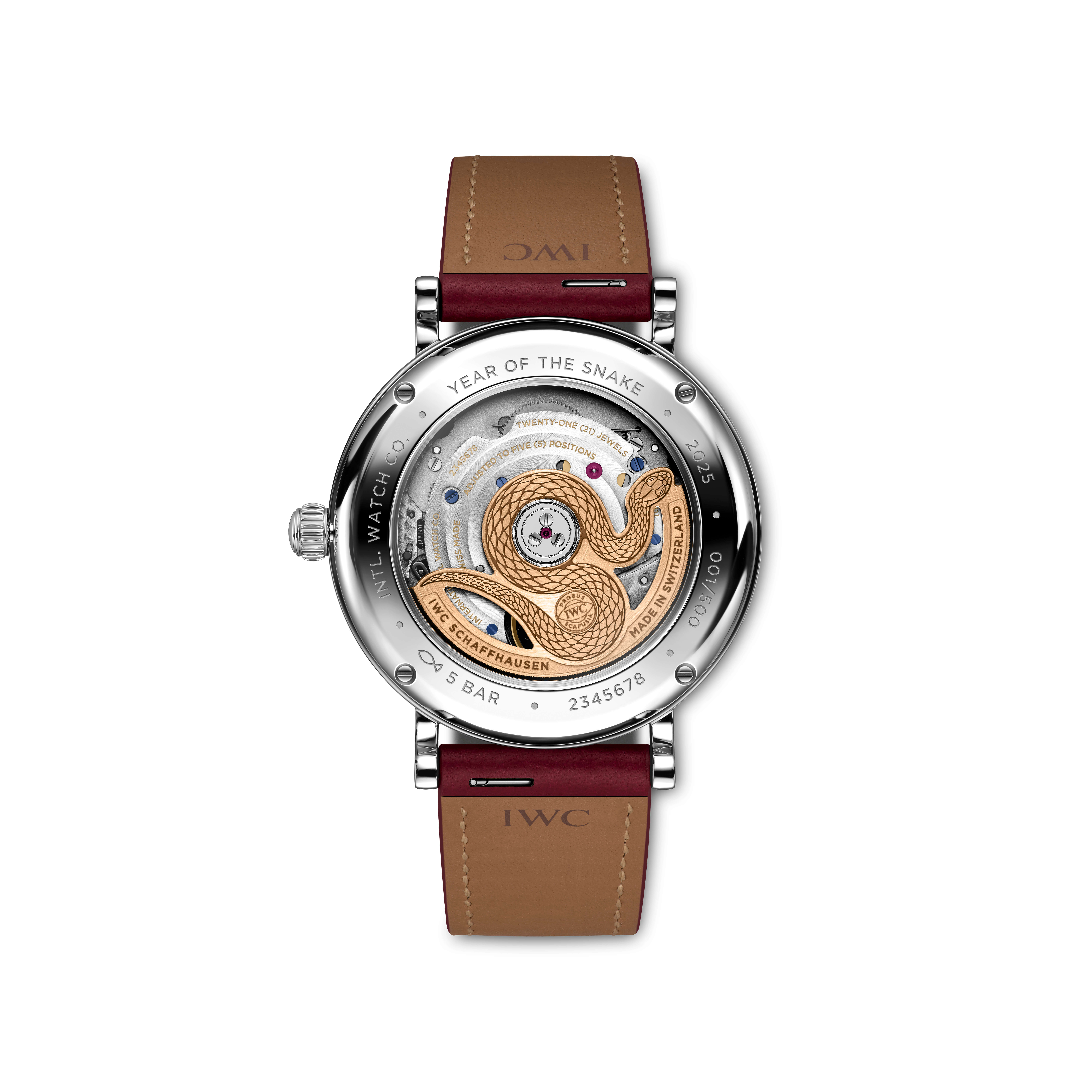 IWC萬國錶柏濤菲諾蛇年特別版