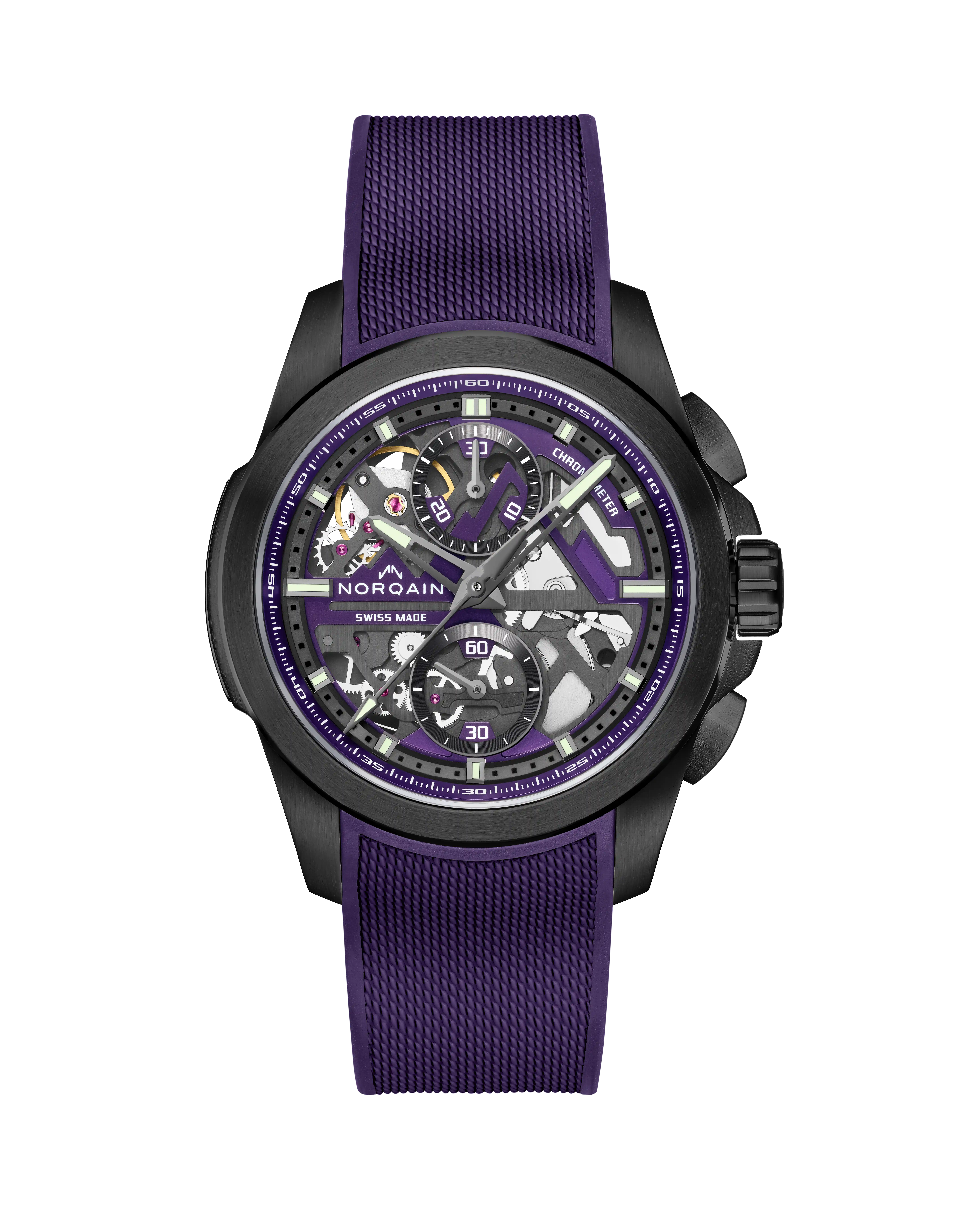 Independence Skeleton Chrono 42mm DLC Titan Limited Edition