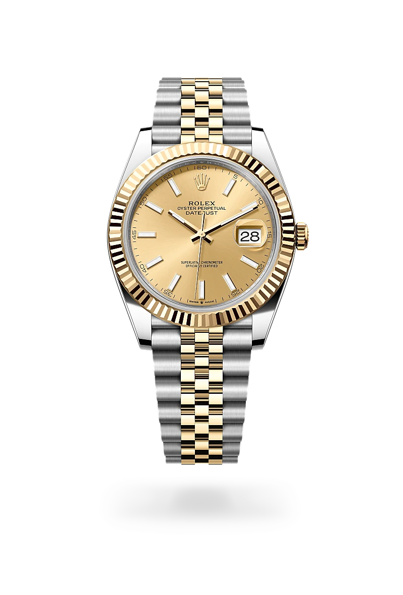 Rolex Datejust 41腕錶黃金鋼（蠔式鋼與黃金的組合）款，M126333-0010 - 高時錶行
