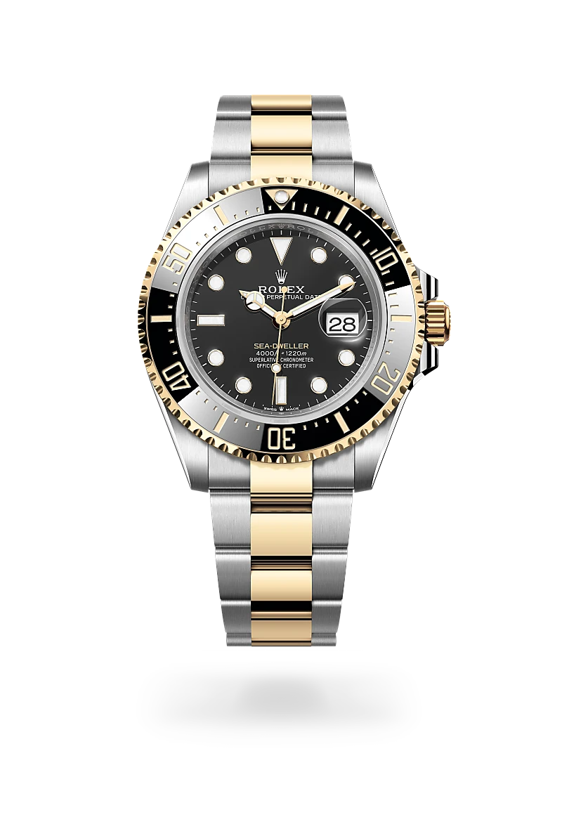 Rolex Sea-Dweller腕錶黃金鋼（蠔式鋼與黃金的組合）款，M126603-0001 - 高時錶行