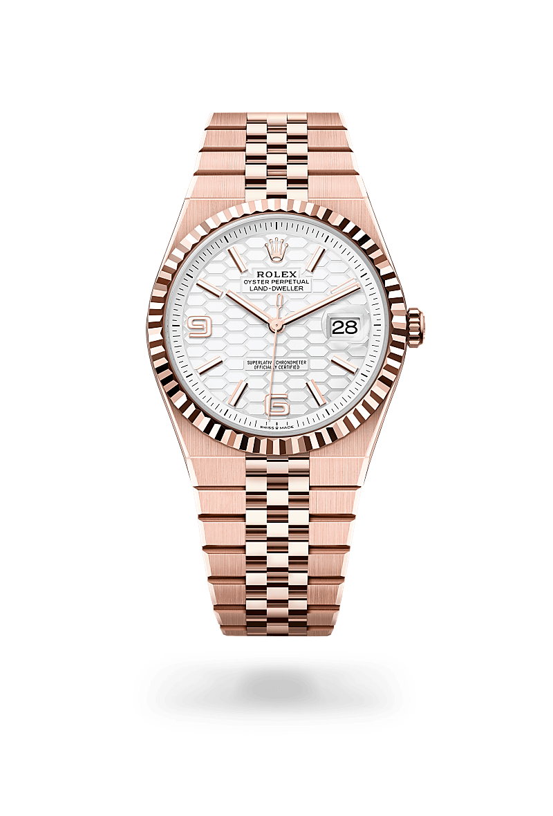 Rolex Land-Dweller 40腕錶18K永恒玫瑰金款，M127335-0001 - 高時錶行